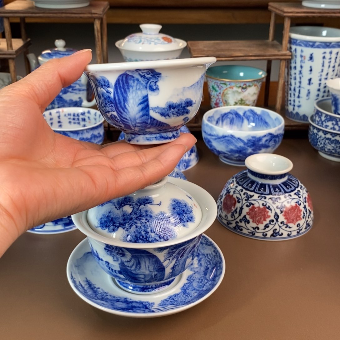 景德镇陶瓷手工手绘