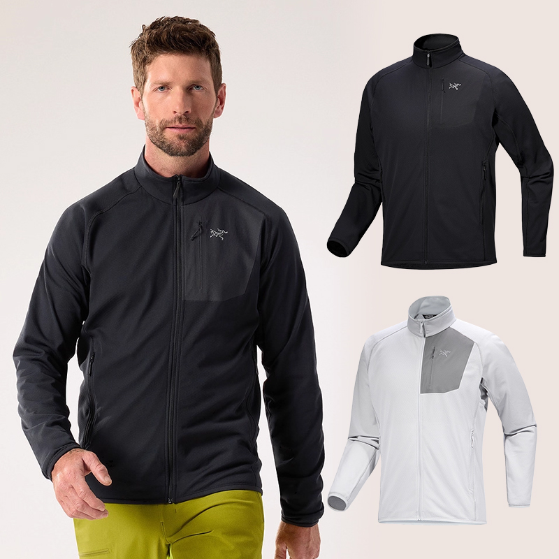 ARC'TERYX始祖鸟 Delta Jacket 立领抓绒保暖开衫轻量薄绒外套