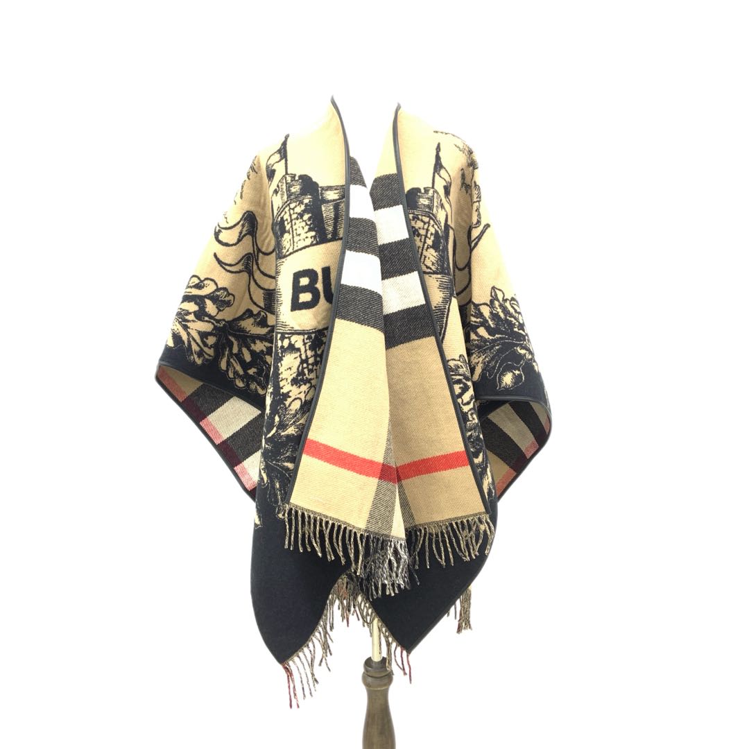 未使用 BURBERRY/博柏利 博柏利/围巾/丝巾/方巾/7475