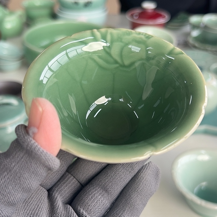 小米茶器龙泉青瓷