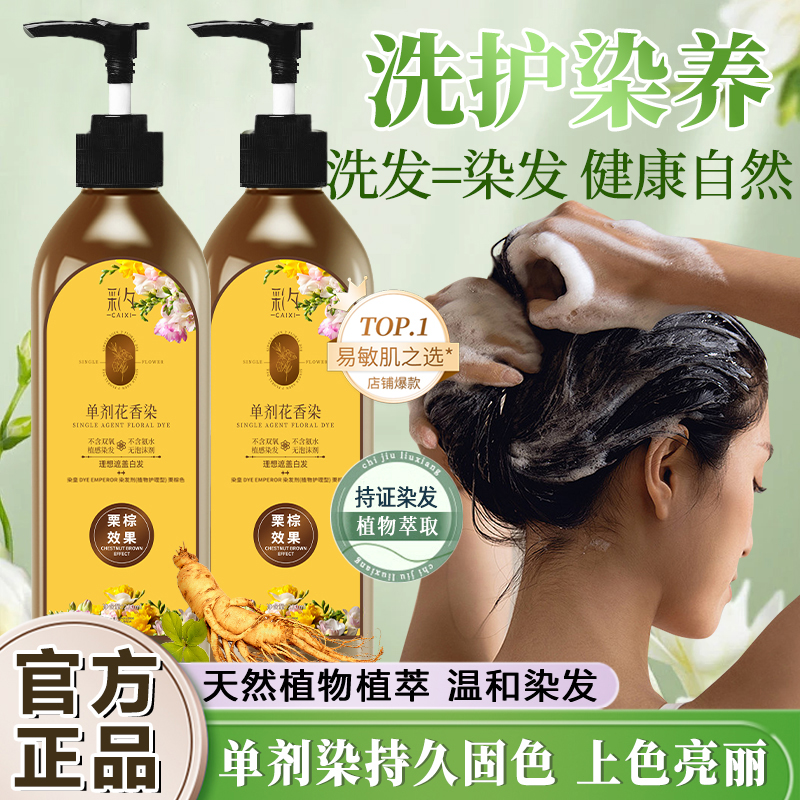 【单剂 到手两瓶】单剂 花香染染发霜LN 05 ZL