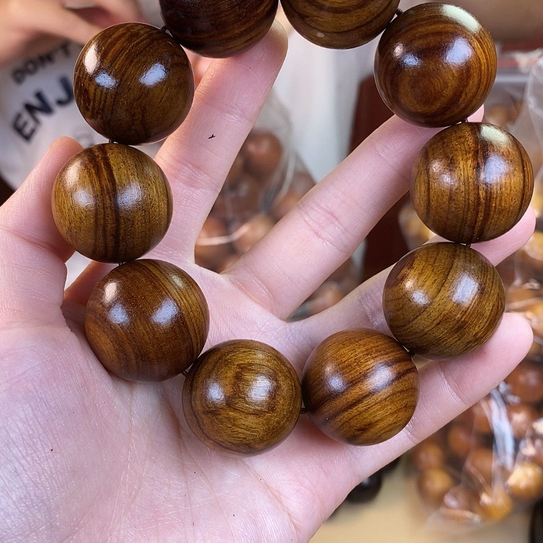 黄花梨/降香黄檀黑油2.5单圈一条