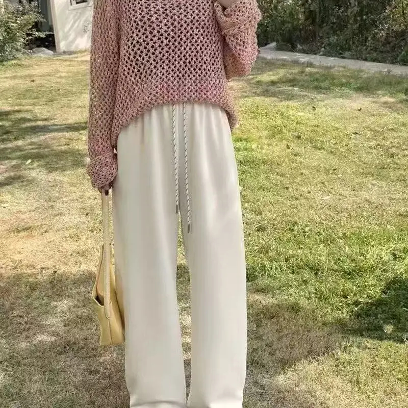 小涂豆家窄腿加绒糯米裤