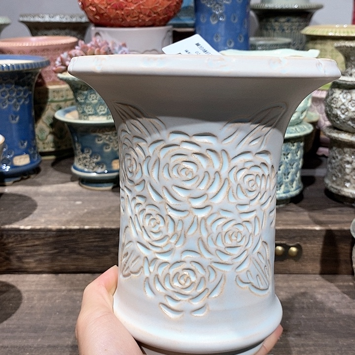 七里烧陶瓷02-17-226内口13