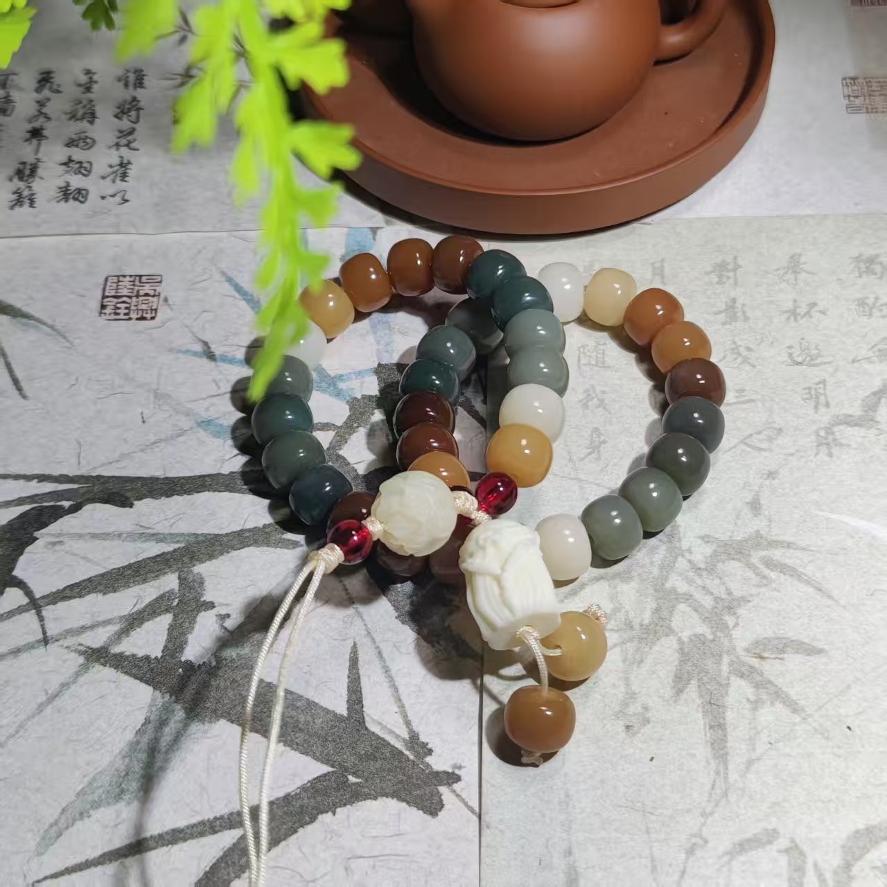 多宝菩提 双圈手串（无礼盒）578