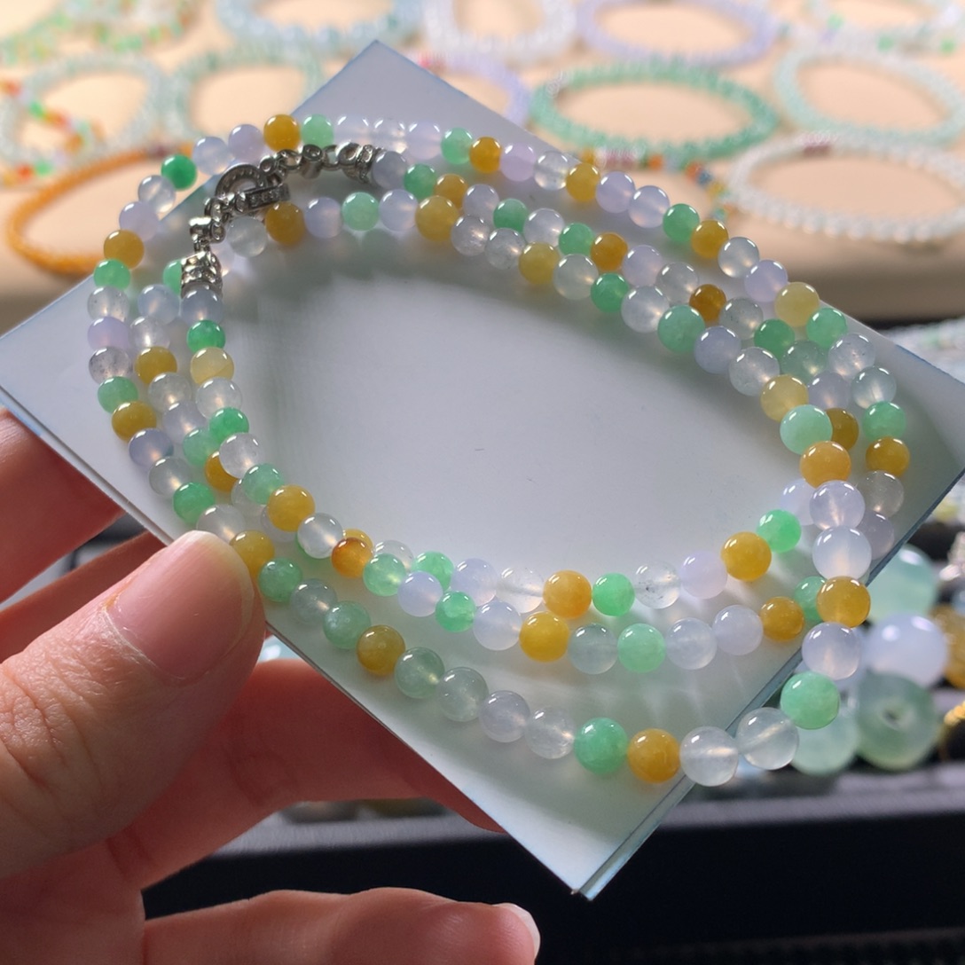 定制翡翠未镶嵌天然缅甸翡翠卡4.5不退不换