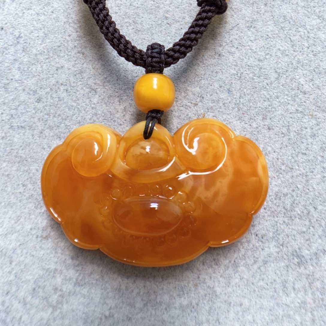 蜜蜡颈饰未镶嵌蜜蜡