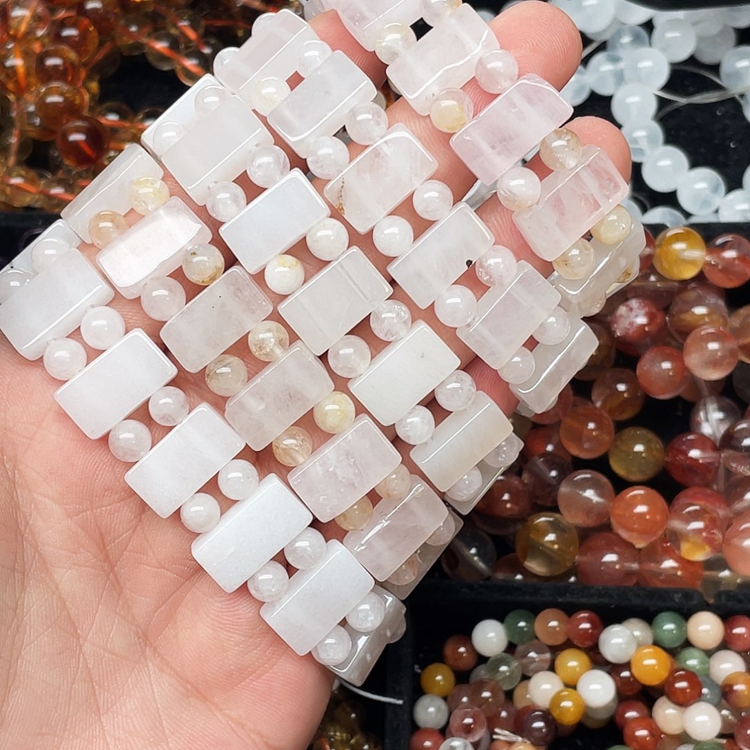 未镶嵌手链水晶手牌多样性发其一