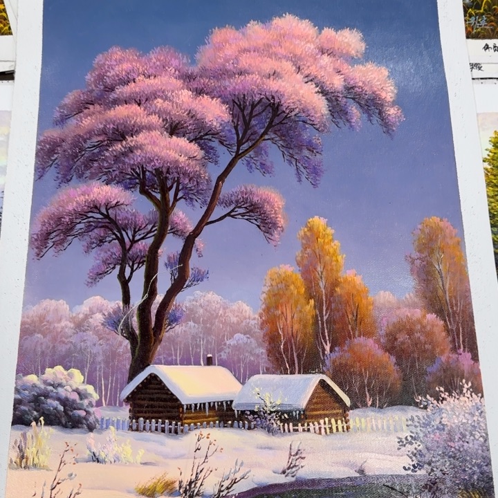 油画优惠活动开始了自己