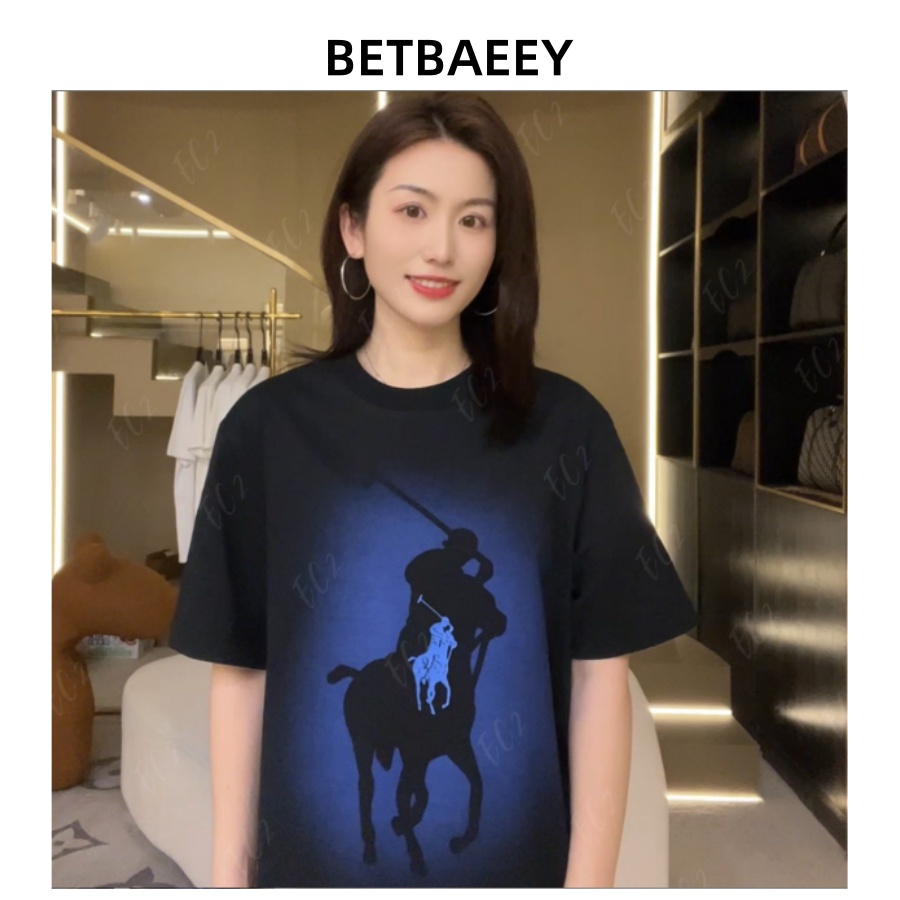 【高端定制】25年夏季新款男女潮牌时尚休闲宽松圆领短袖T恤0066