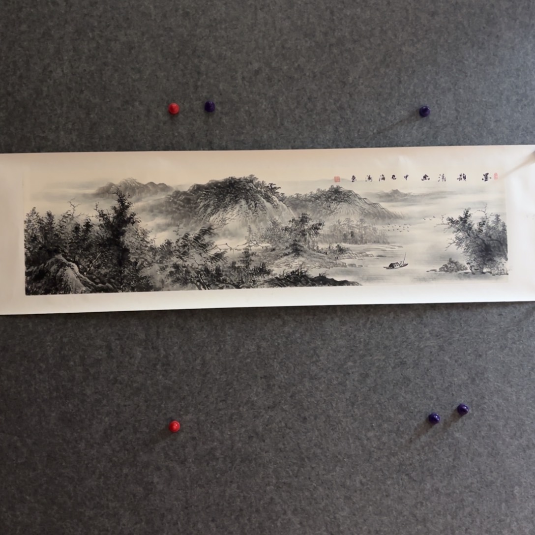 国画国画李海涛山水画芯135✖️35