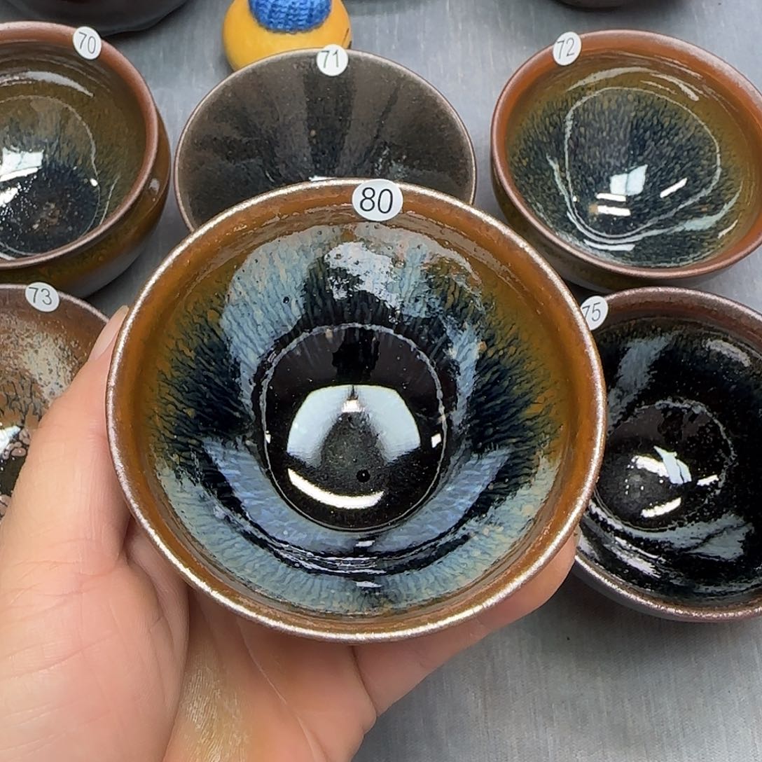 茶盏印春堂柴烧建盏