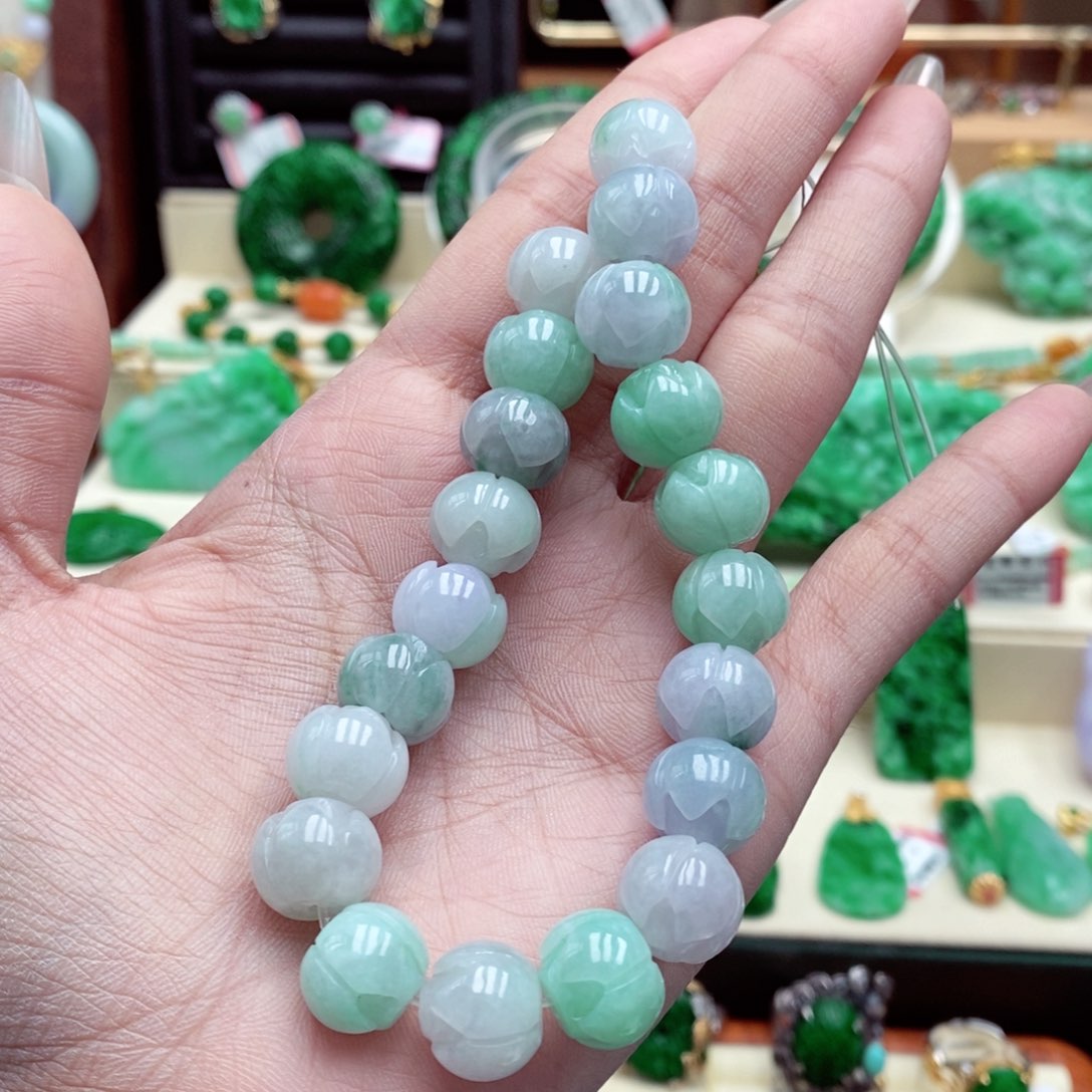 未镶嵌手串翡翠翡翠手串