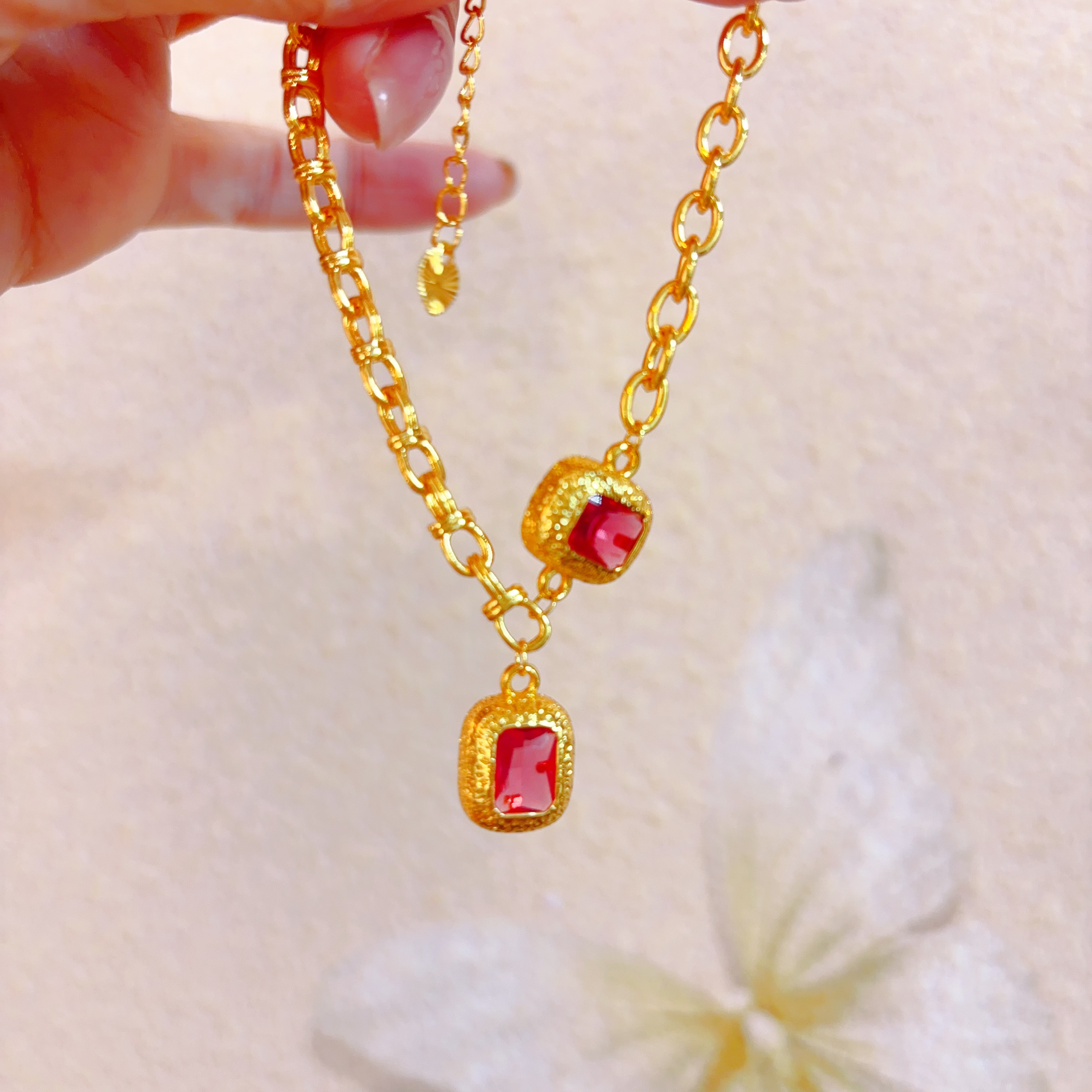 手链 精美轻奢方糖时尚手链20308