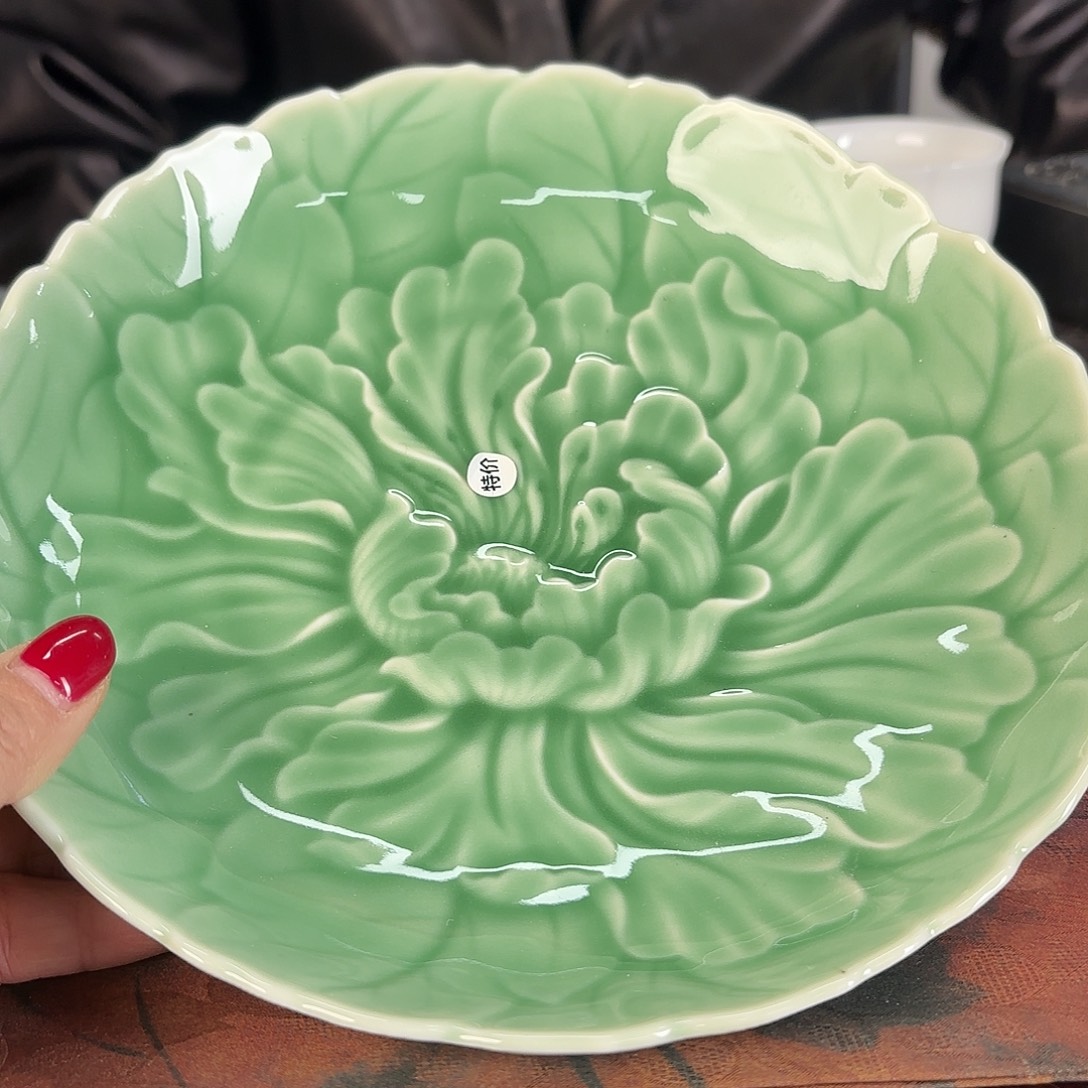 龙泉云间青瓷小米茶器