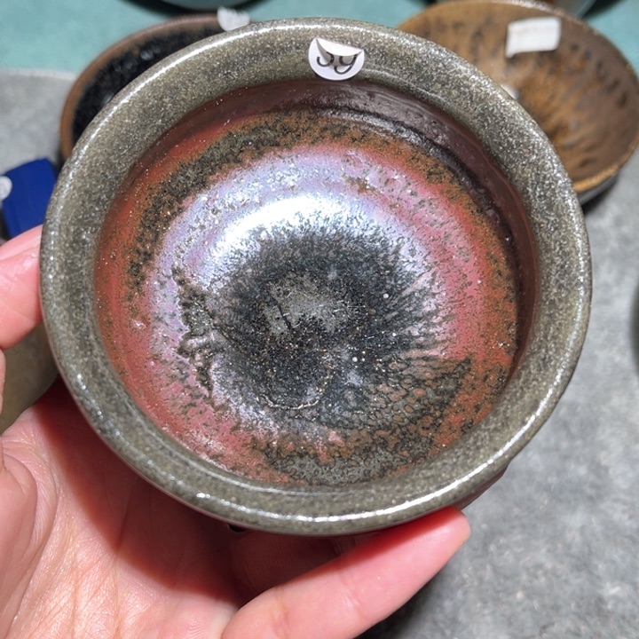 呼****里妖怪纯泥釉无添加柴烧