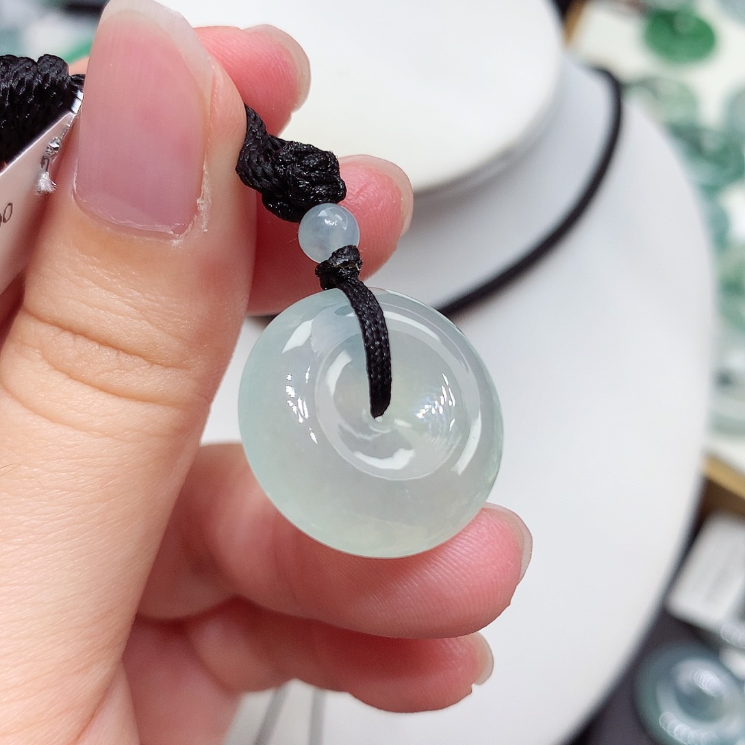 翡翠未镶嵌胸饰翡翠8，20.1/6.3