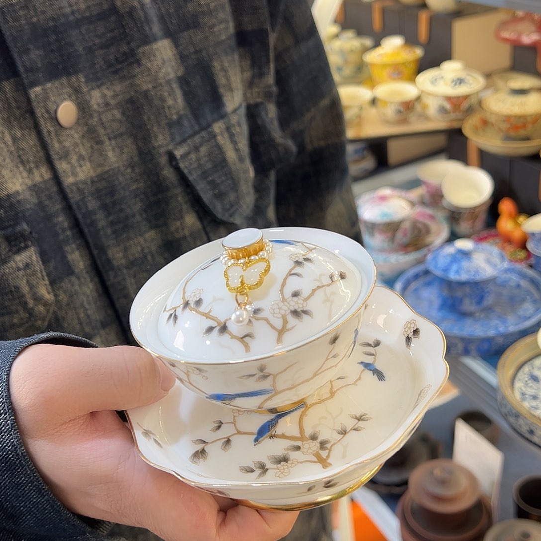 盖碗很漂亮我很喜欢