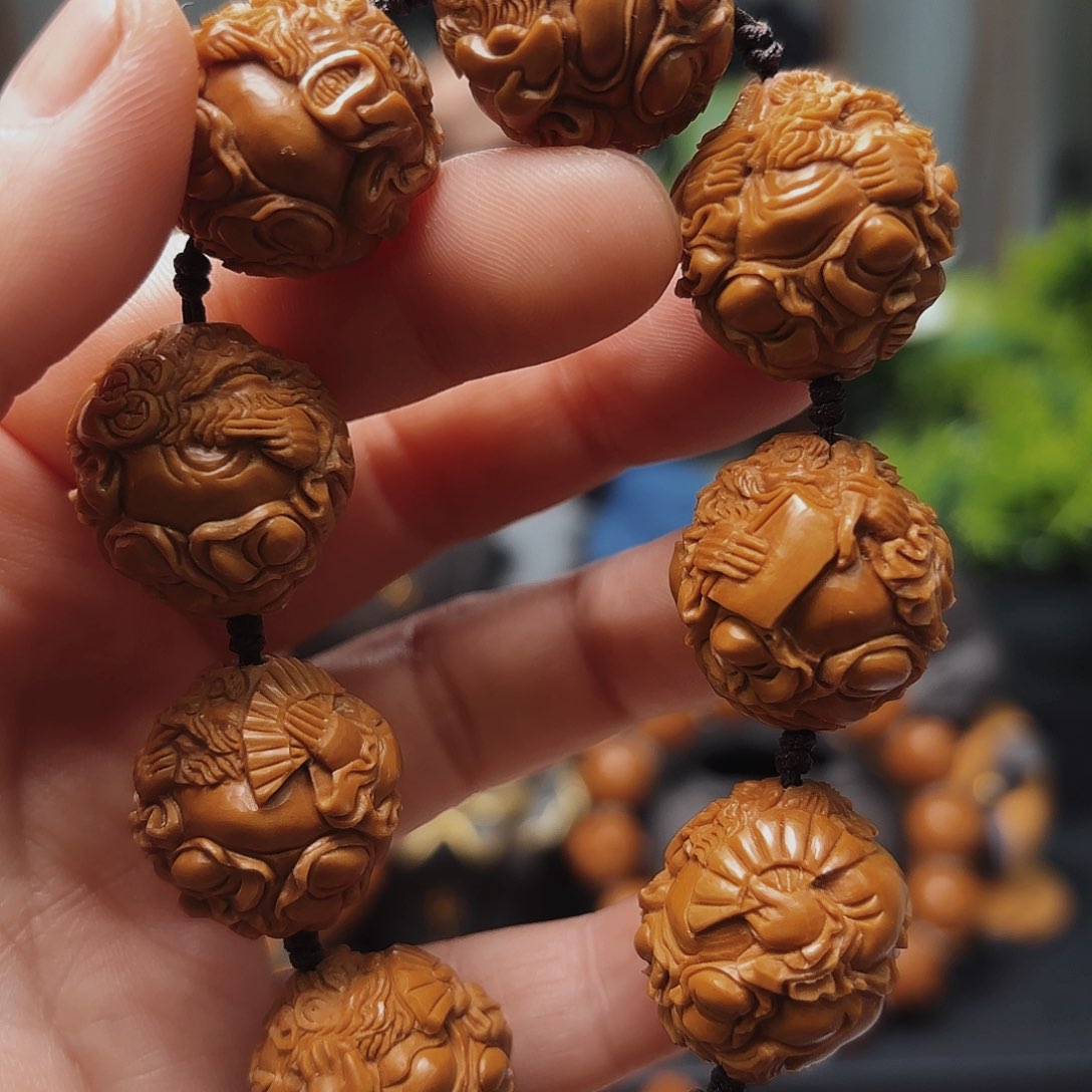 橄榄核手串/手链钟馗橄榄核