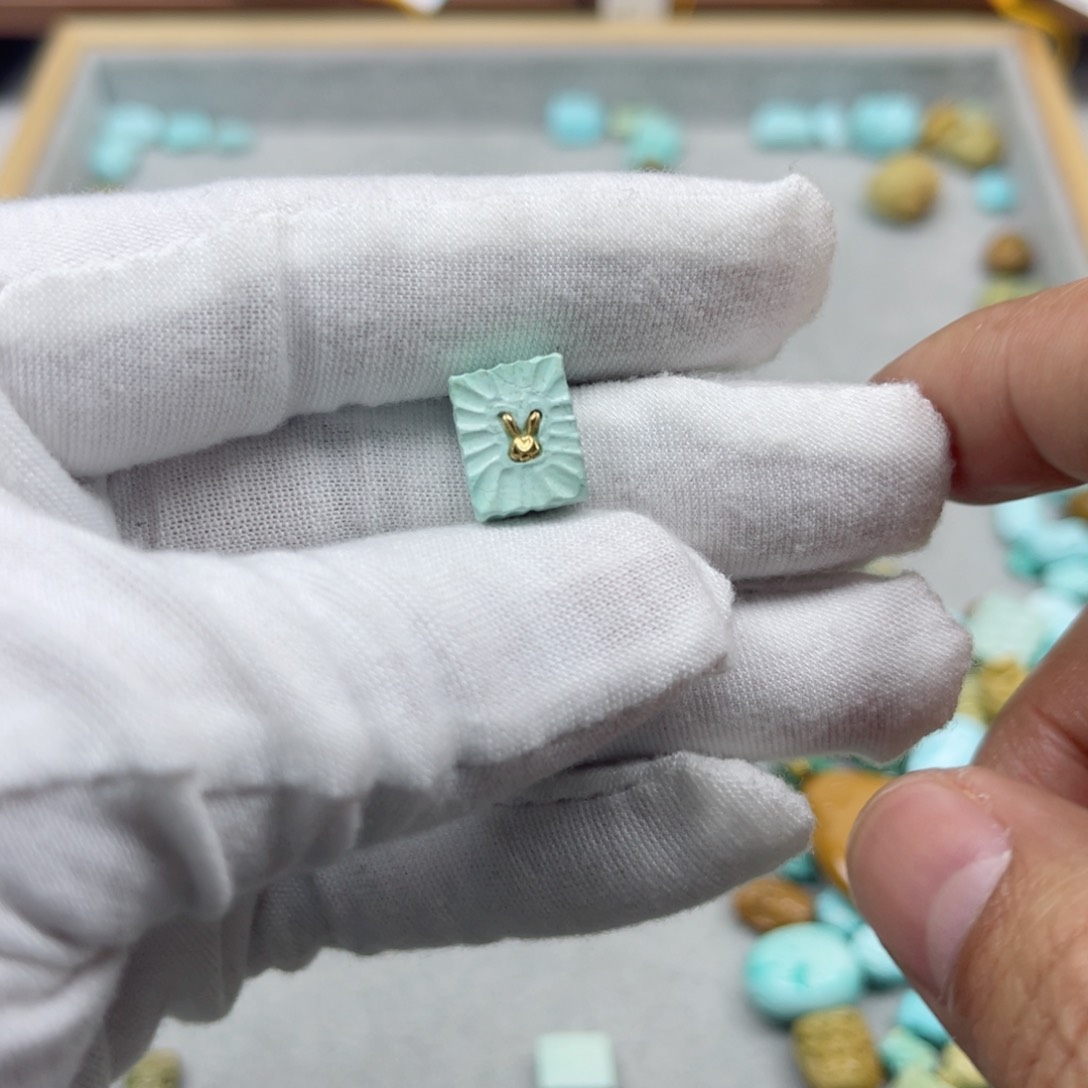 绿松石挂件未镶嵌