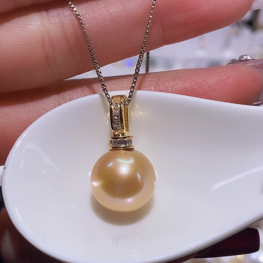 淡水珍珠颈饰合金