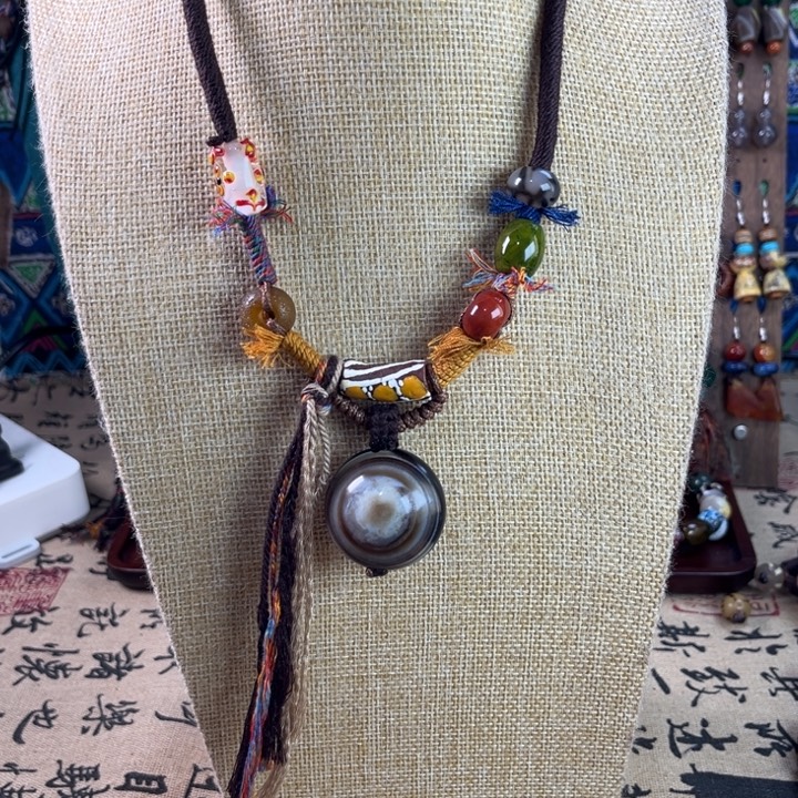 玛瑙/玉髓未镶嵌颈饰