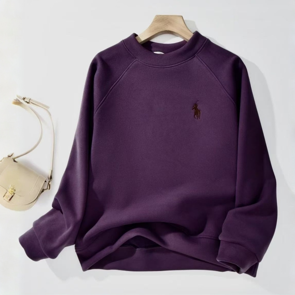 10099-秋冬高端防风保暖圆领卫衣