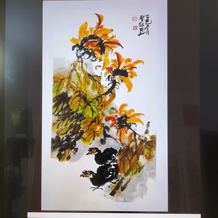 国画张圣敏先生纯手绘作品