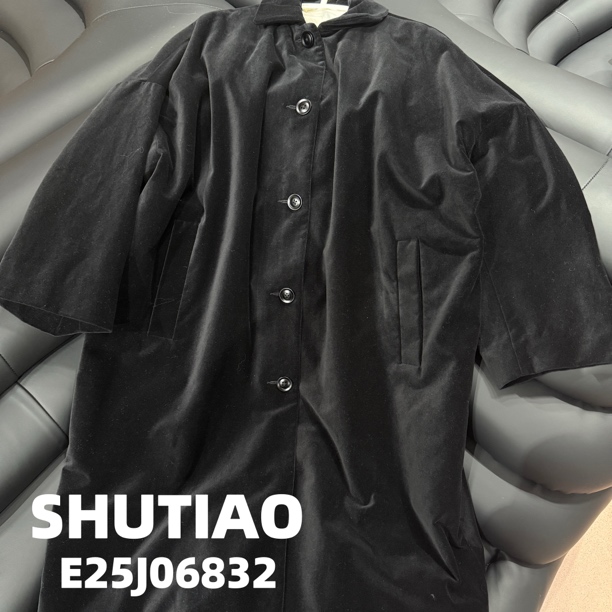 【SHUTIAO】2025冬季：新款小众设计款外套E25J06832