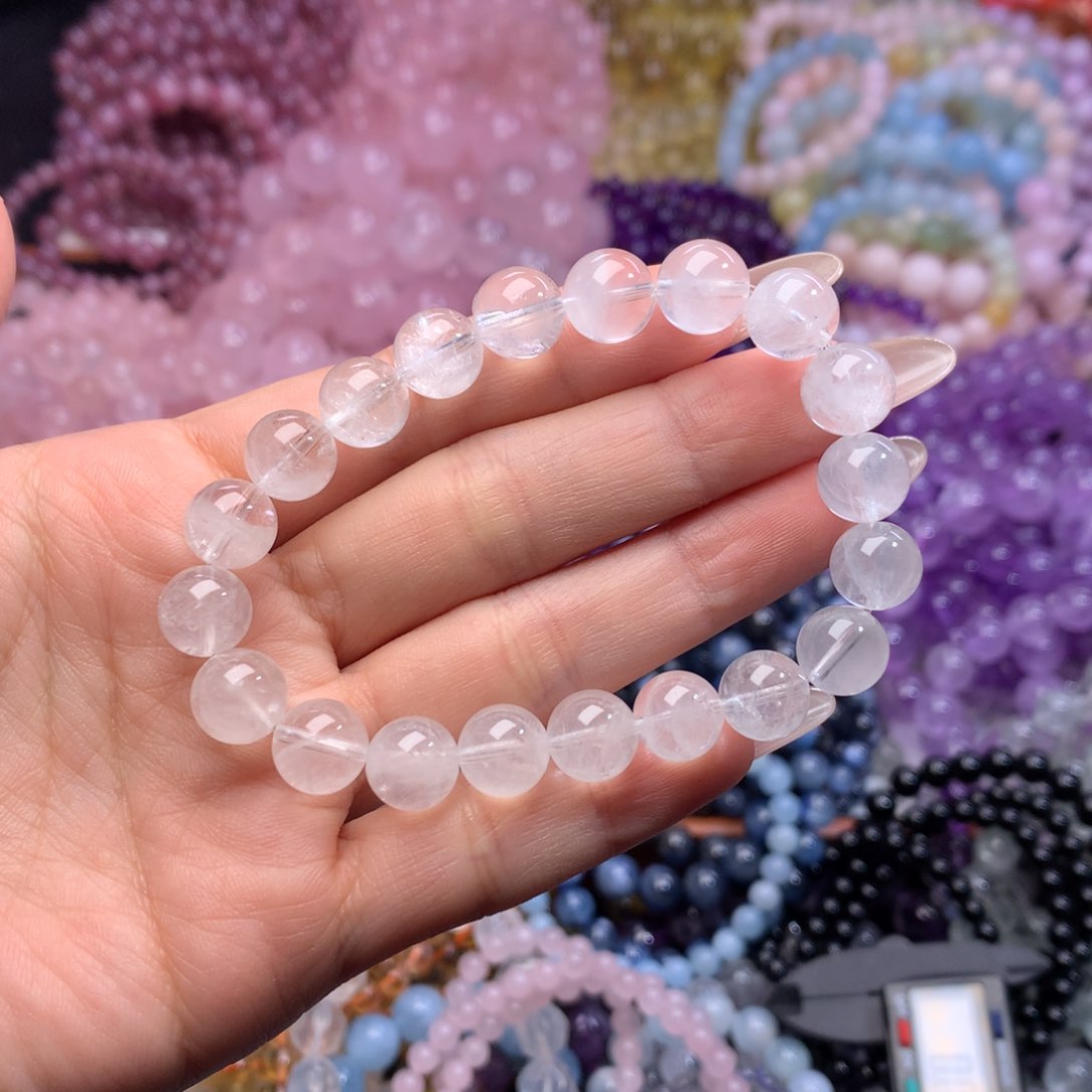 水晶手链未镶嵌白幽灵卡9.5+