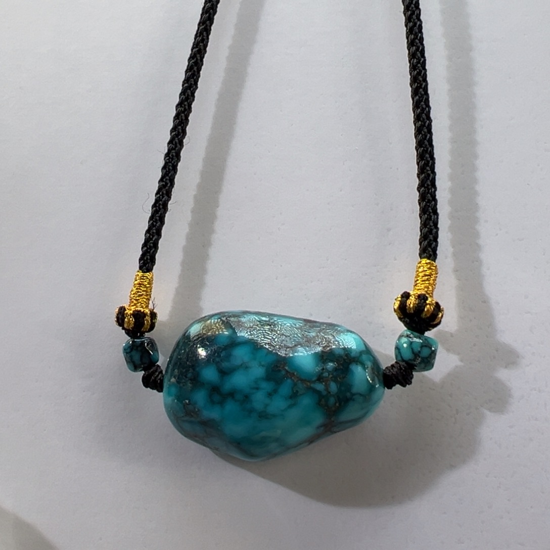 绿松石未镶嵌挂件