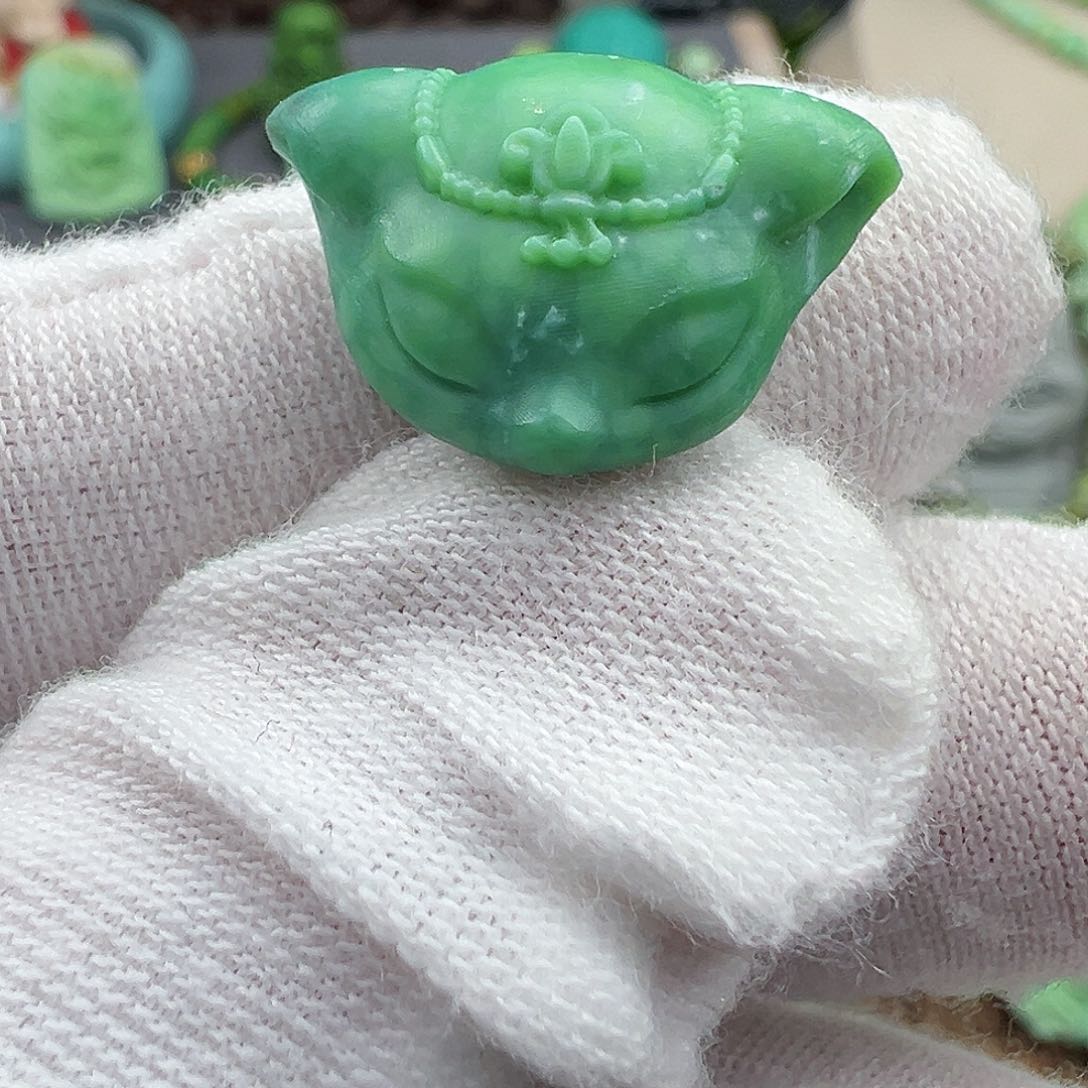 绿松石菜籽黄绿松石Z未镶嵌