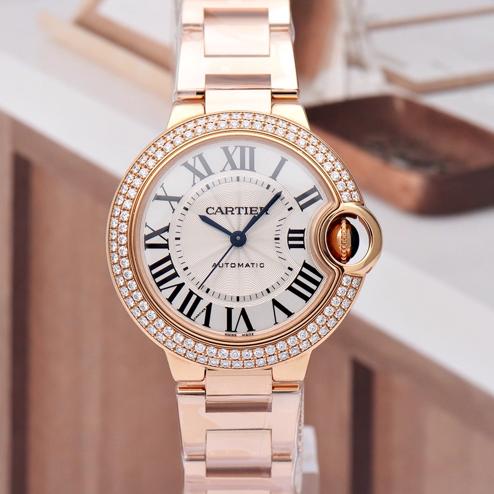 99新 Cartier/卡地亚 【金缘】蓝气球/23全套/33mm