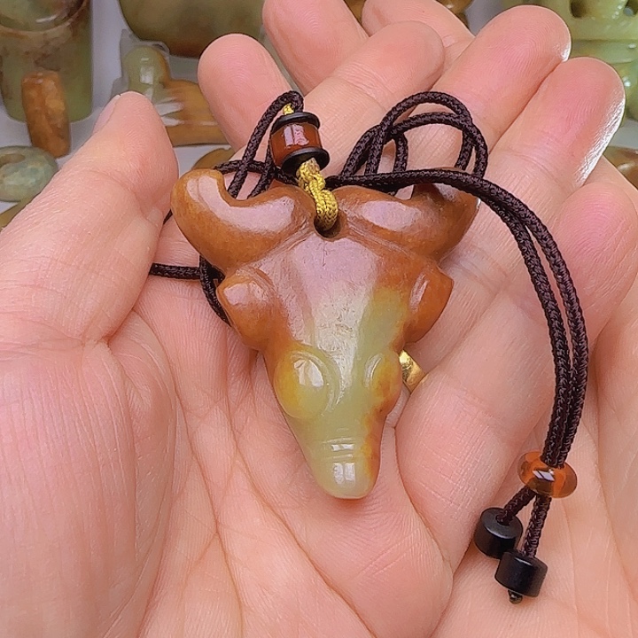 和田玉吊坠(不含链)未镶嵌?****?