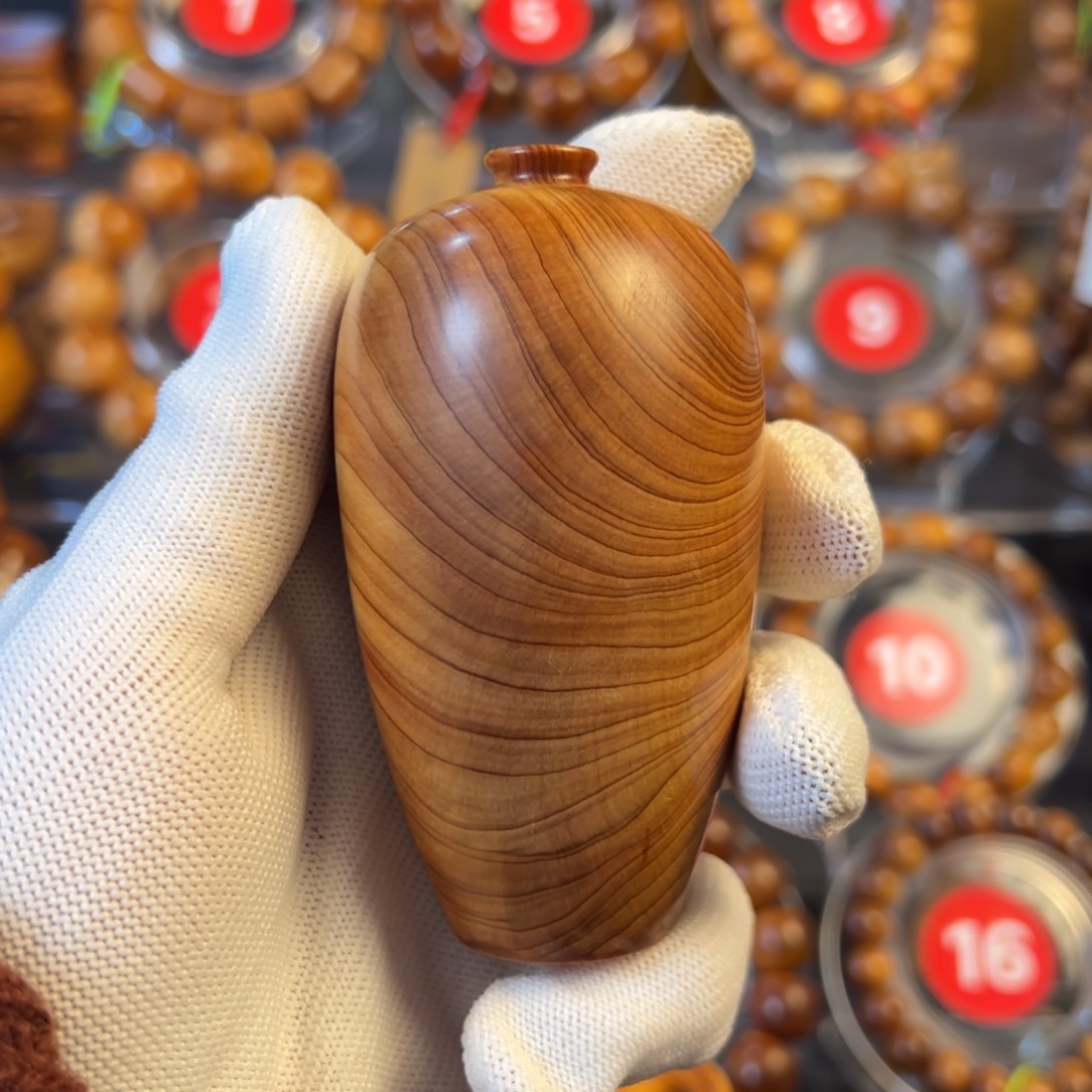 管***房柏木（崖柏）崖柏花瓶