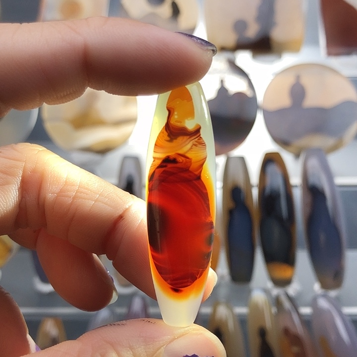 玛瑙/玉髓未镶嵌颈饰52