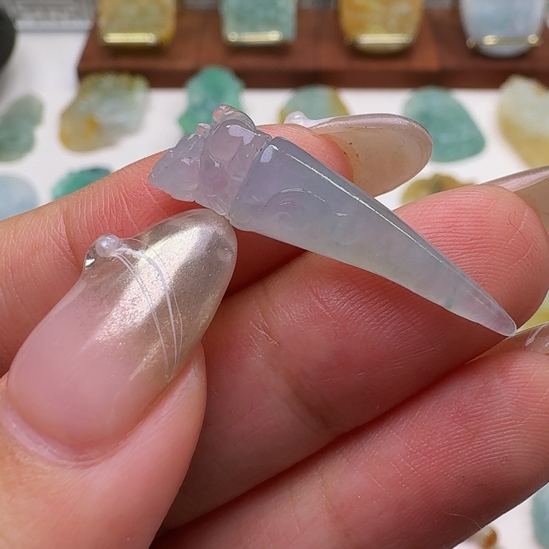 定制翡翠未镶嵌毛货