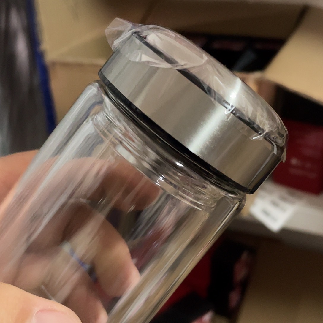 水晶玻璃盖子款6559本色