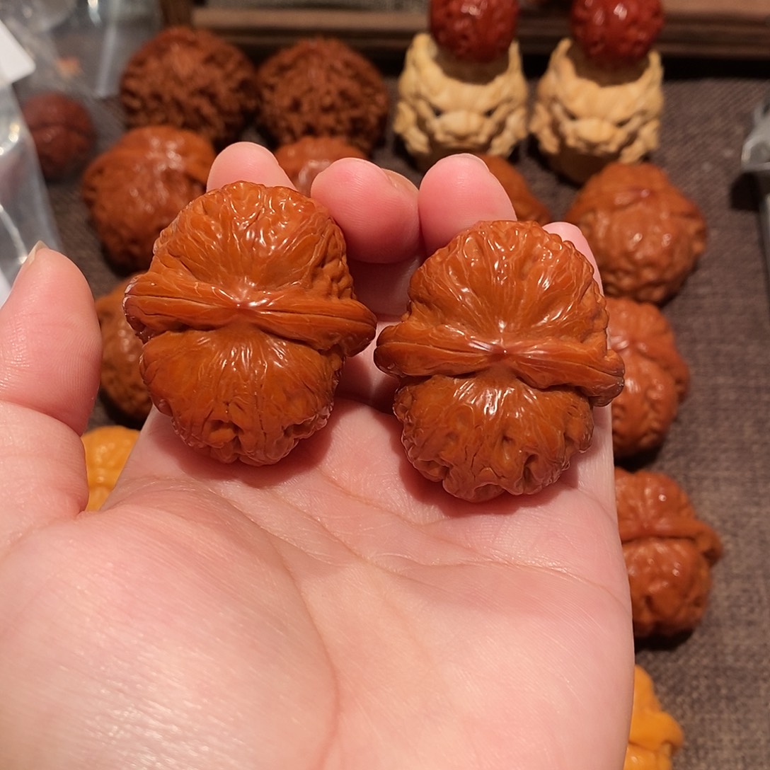 文玩核桃把件41元宝1380