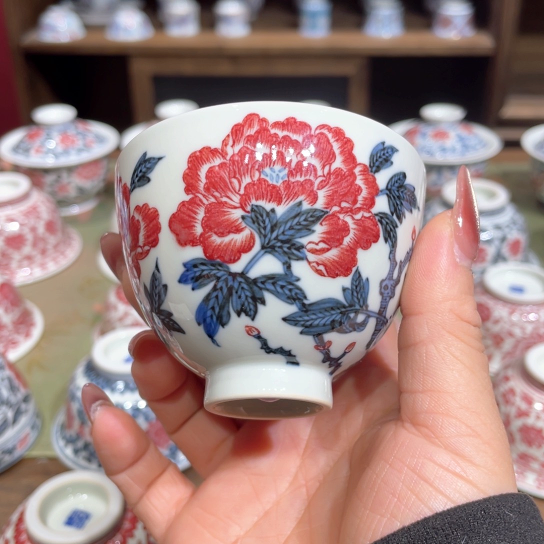 【闪购商品】正译堂釉里红。。。。