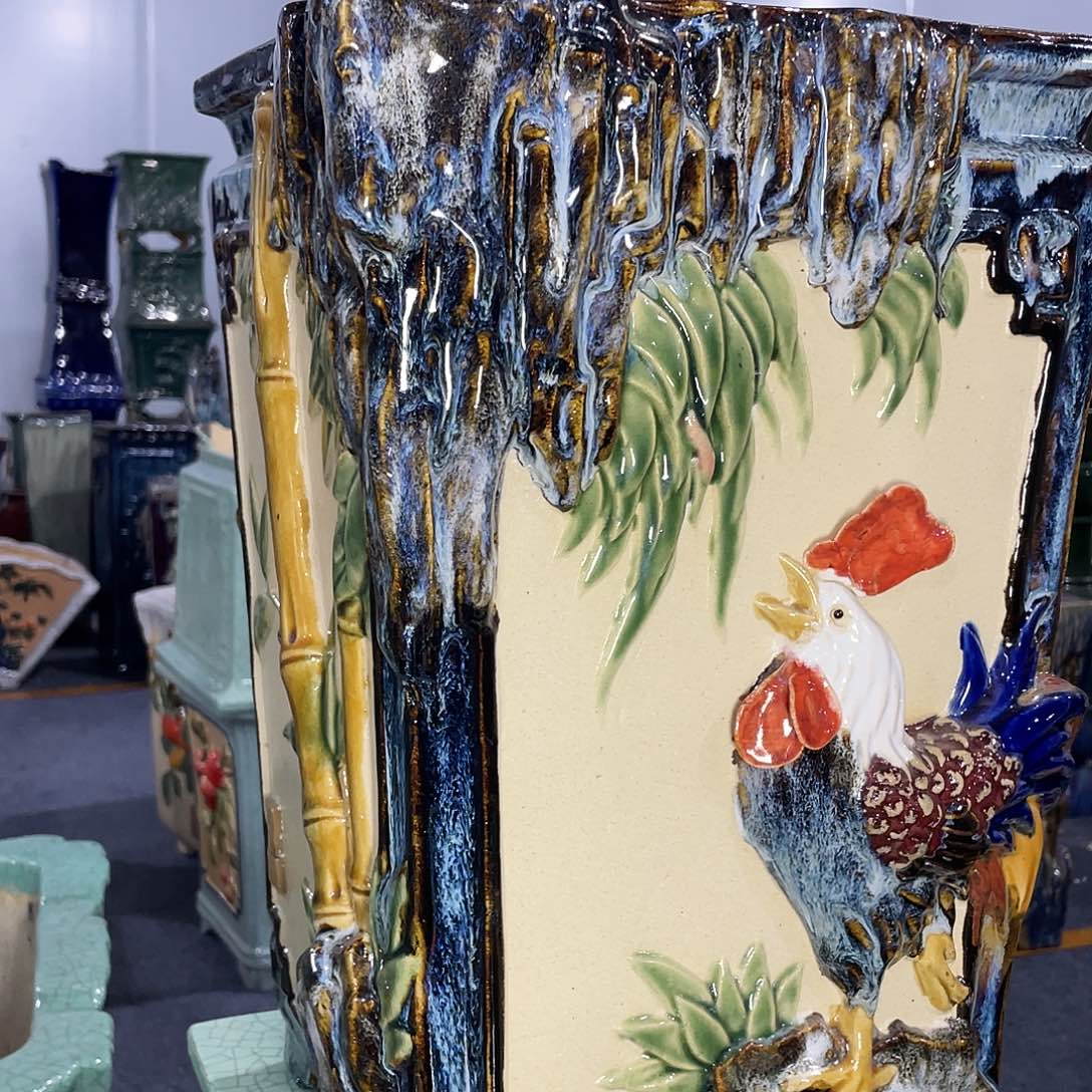 内口20内深36正宗岭南石湾盆