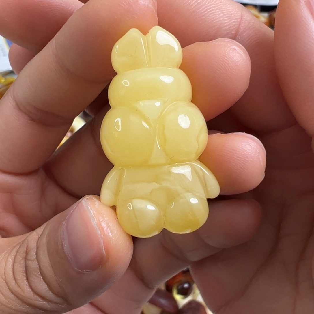 蜜蜡未镶嵌裸石蜜蜡