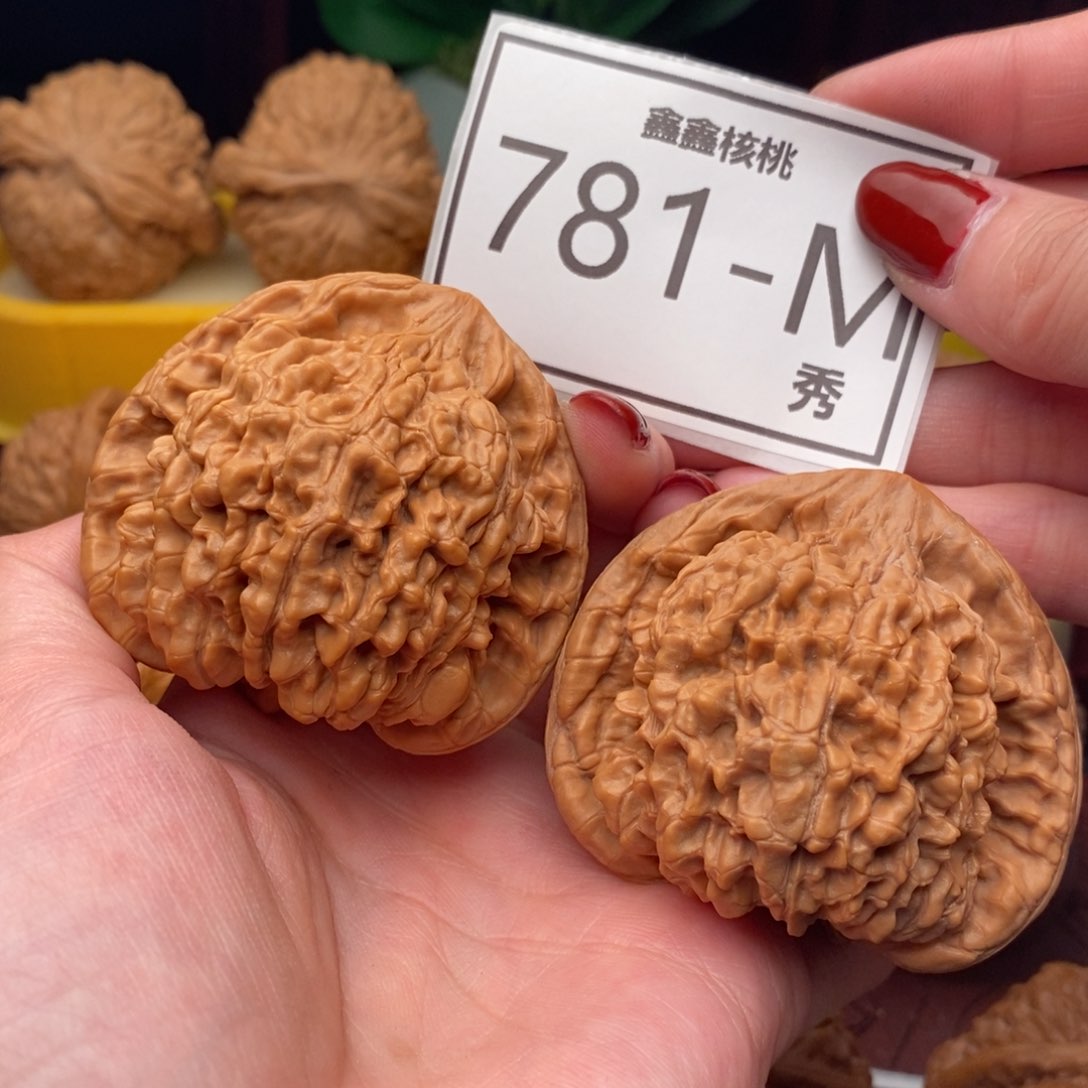 文玩核桃把件官帽53
