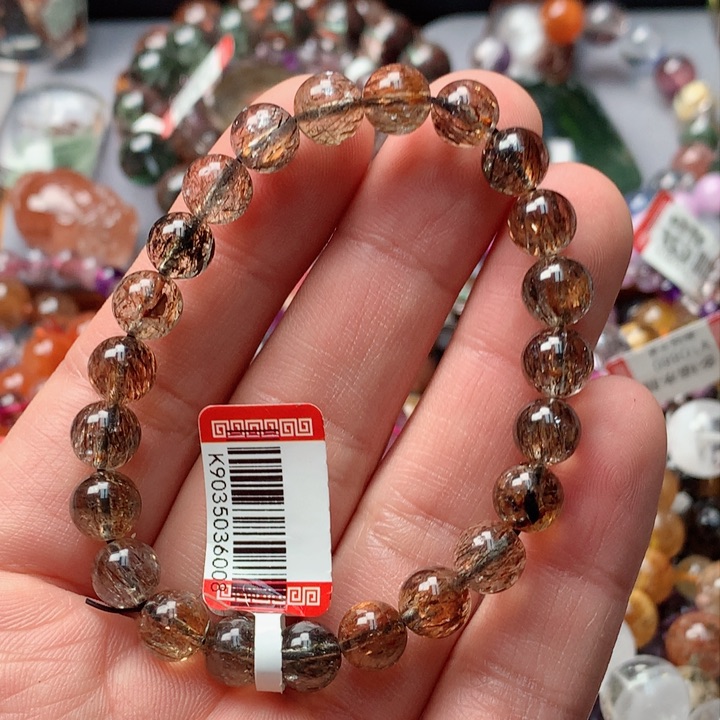 水晶手串未镶嵌天然