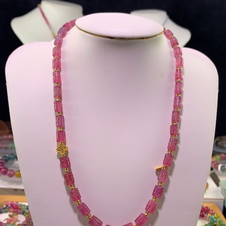 双色碧玺手链未镶嵌