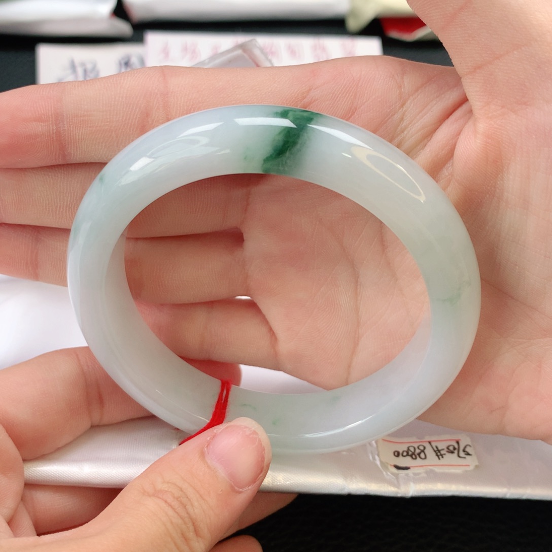 翡翠未镶嵌手镯翡翠58
