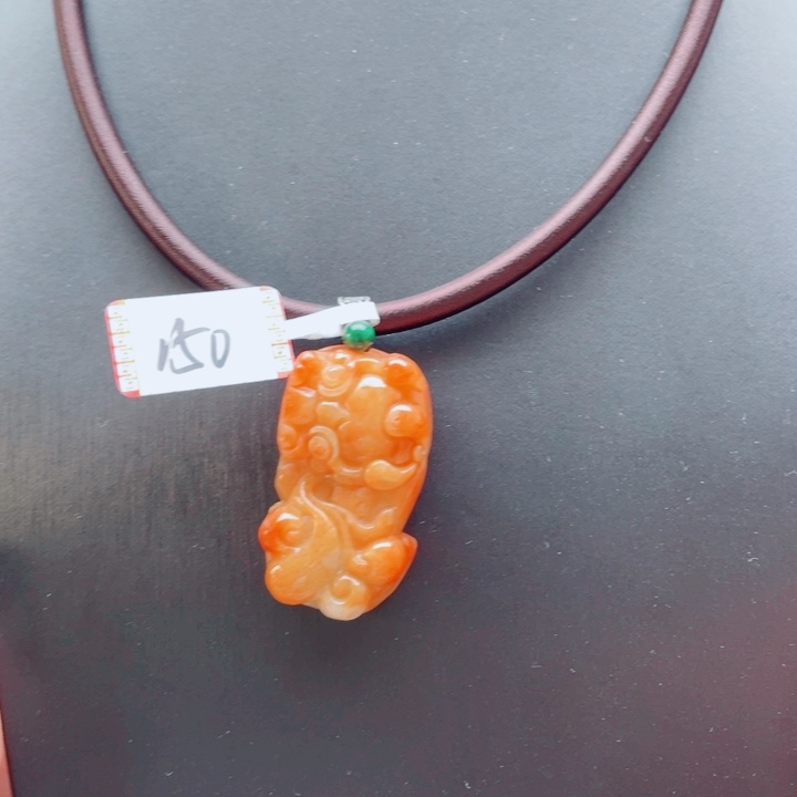 翡翠散珠项链0010