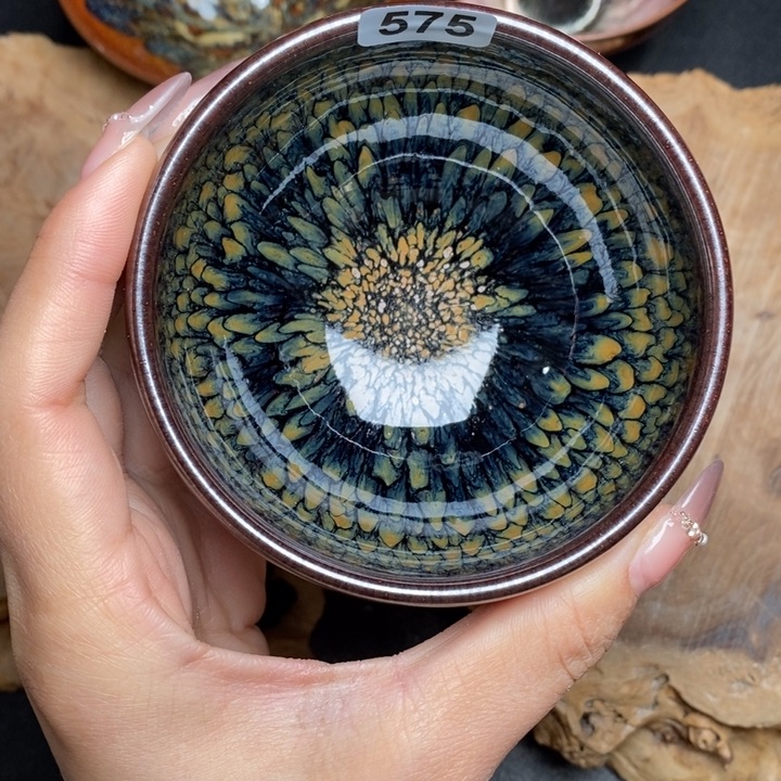 茶盏建窑建盏主人杯575