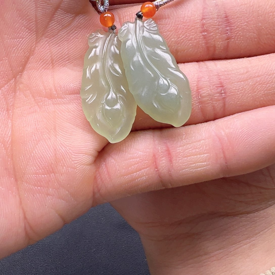 和田玉颈饰未镶嵌多样性拍一发一