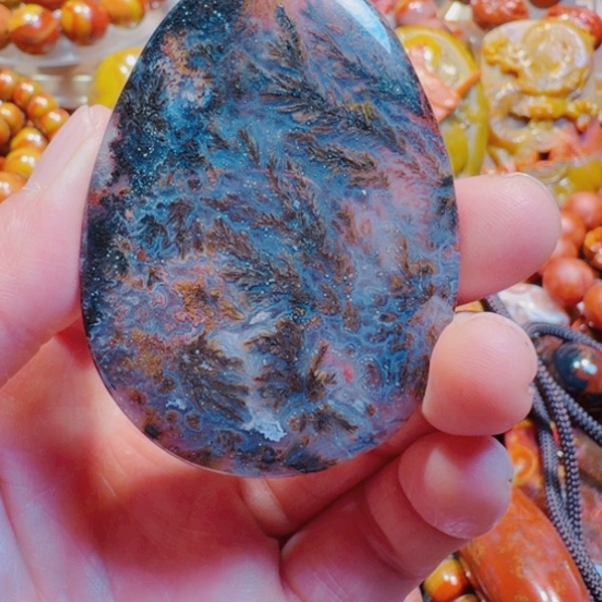 玛瑙/玉髓未镶嵌吊坠(不含链)